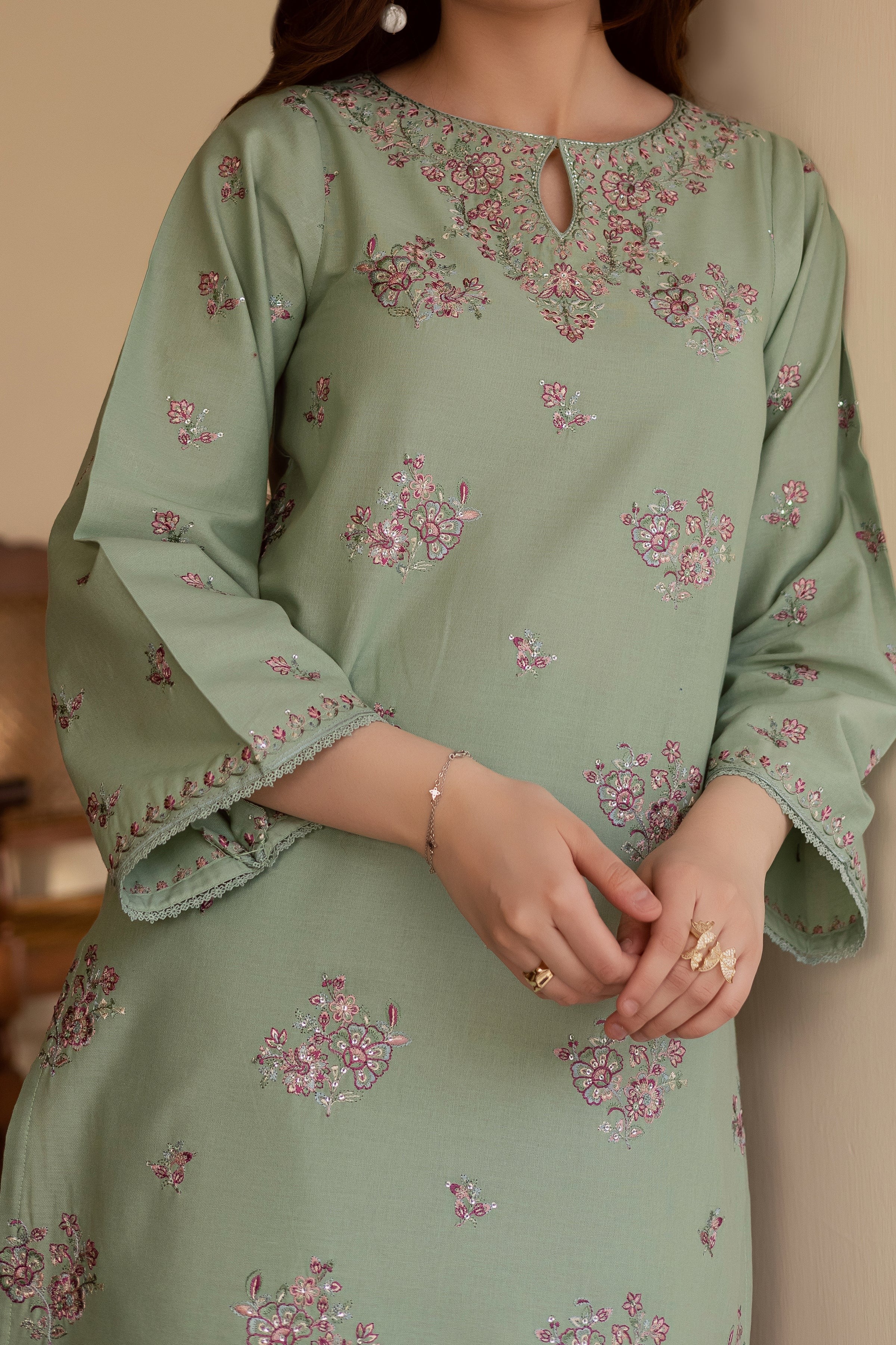 Aroosh Embroidered - 2pc - Image 7
