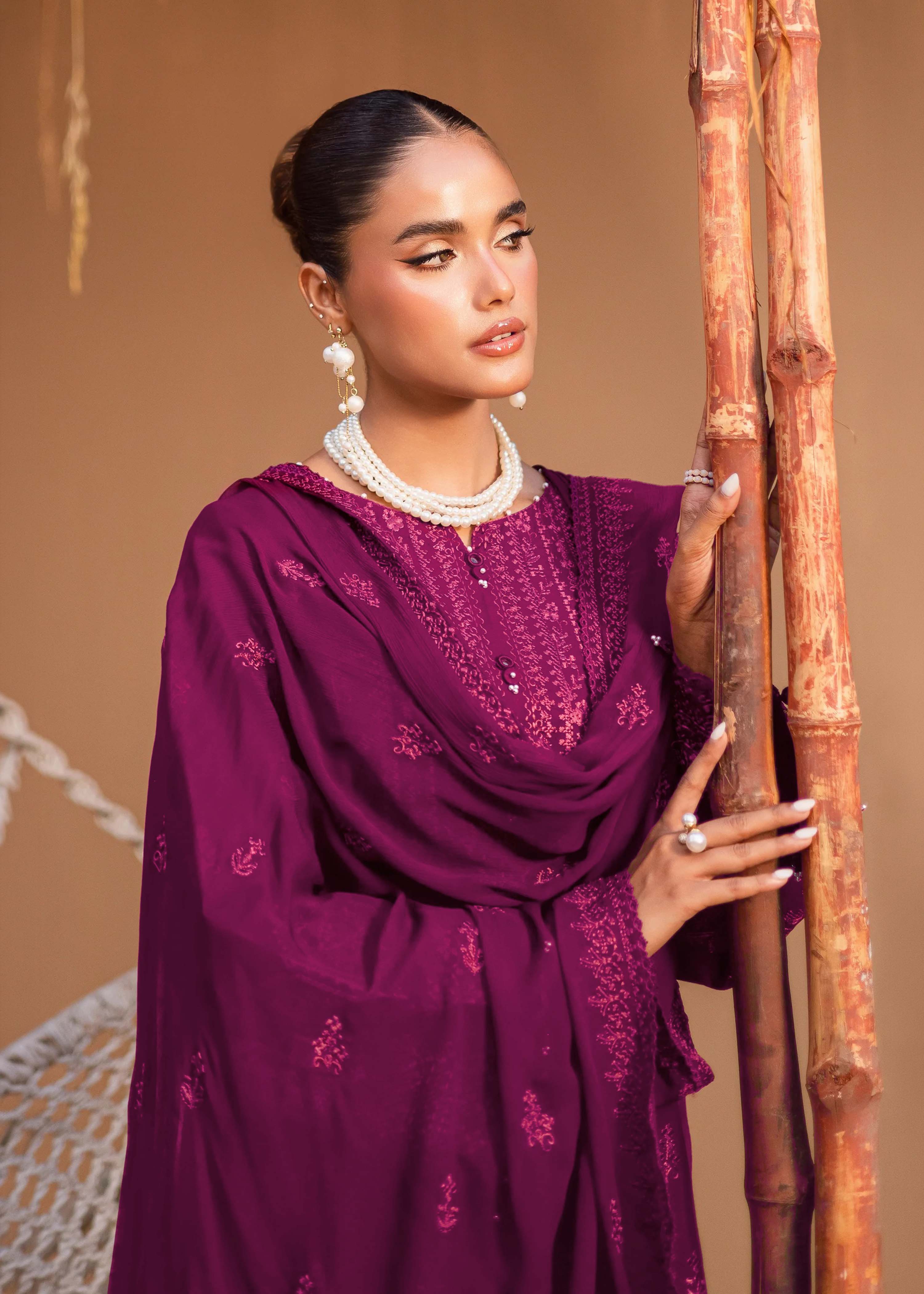 Ava Embroidered - 3pc - Image 3
