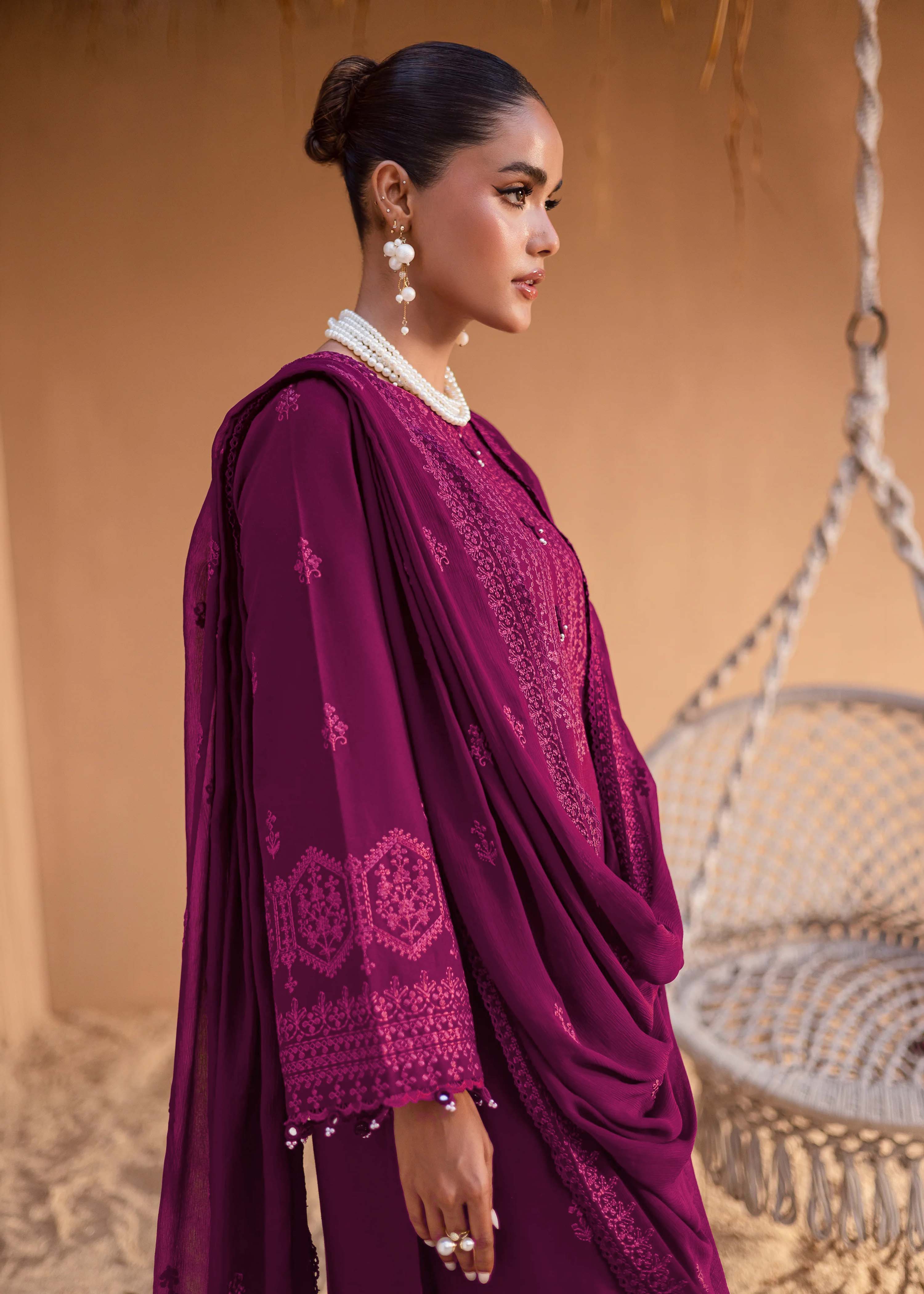 Ava Embroidered - 3pc - Image 5