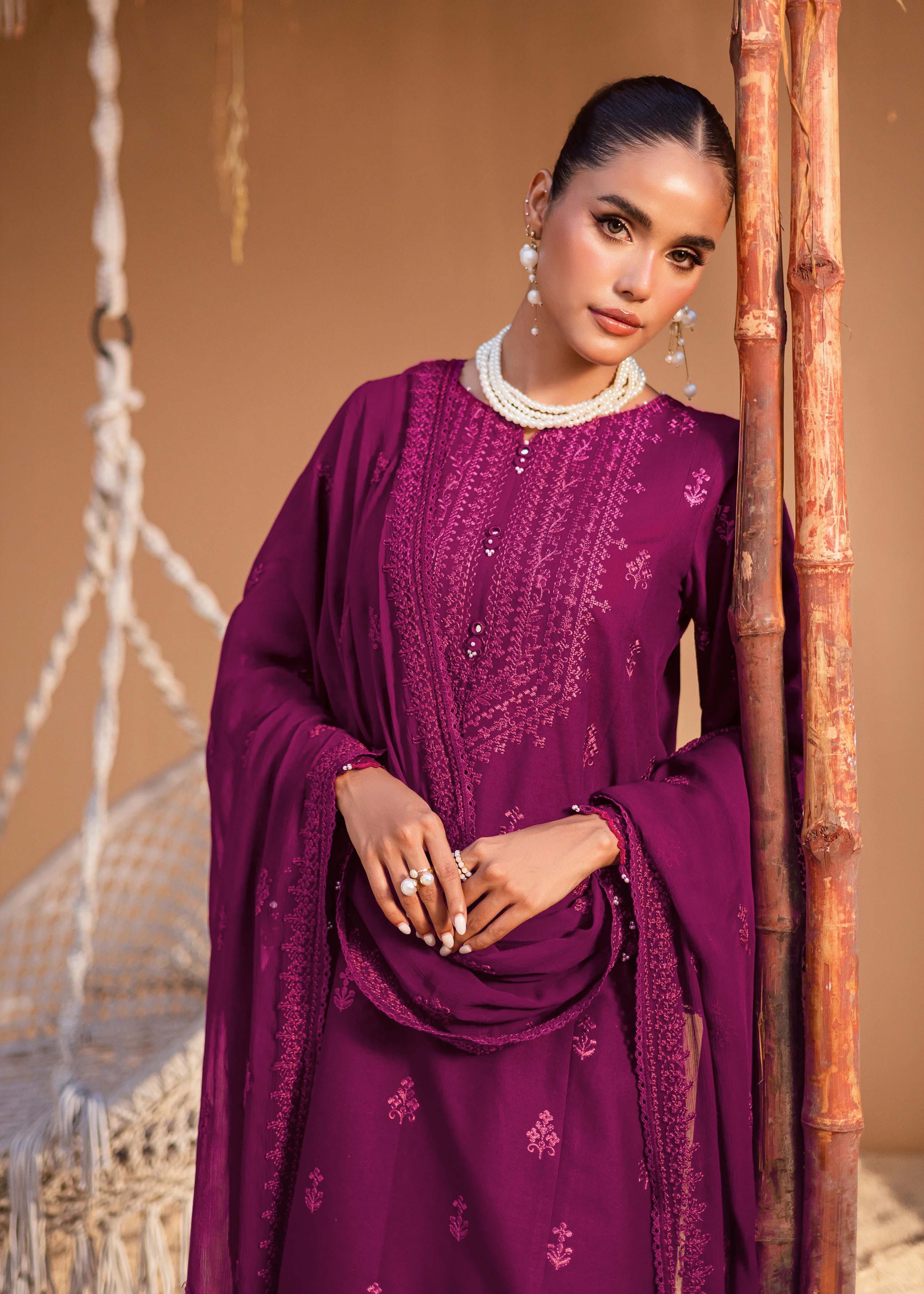Ava Embroidered - 3pc - Image 6