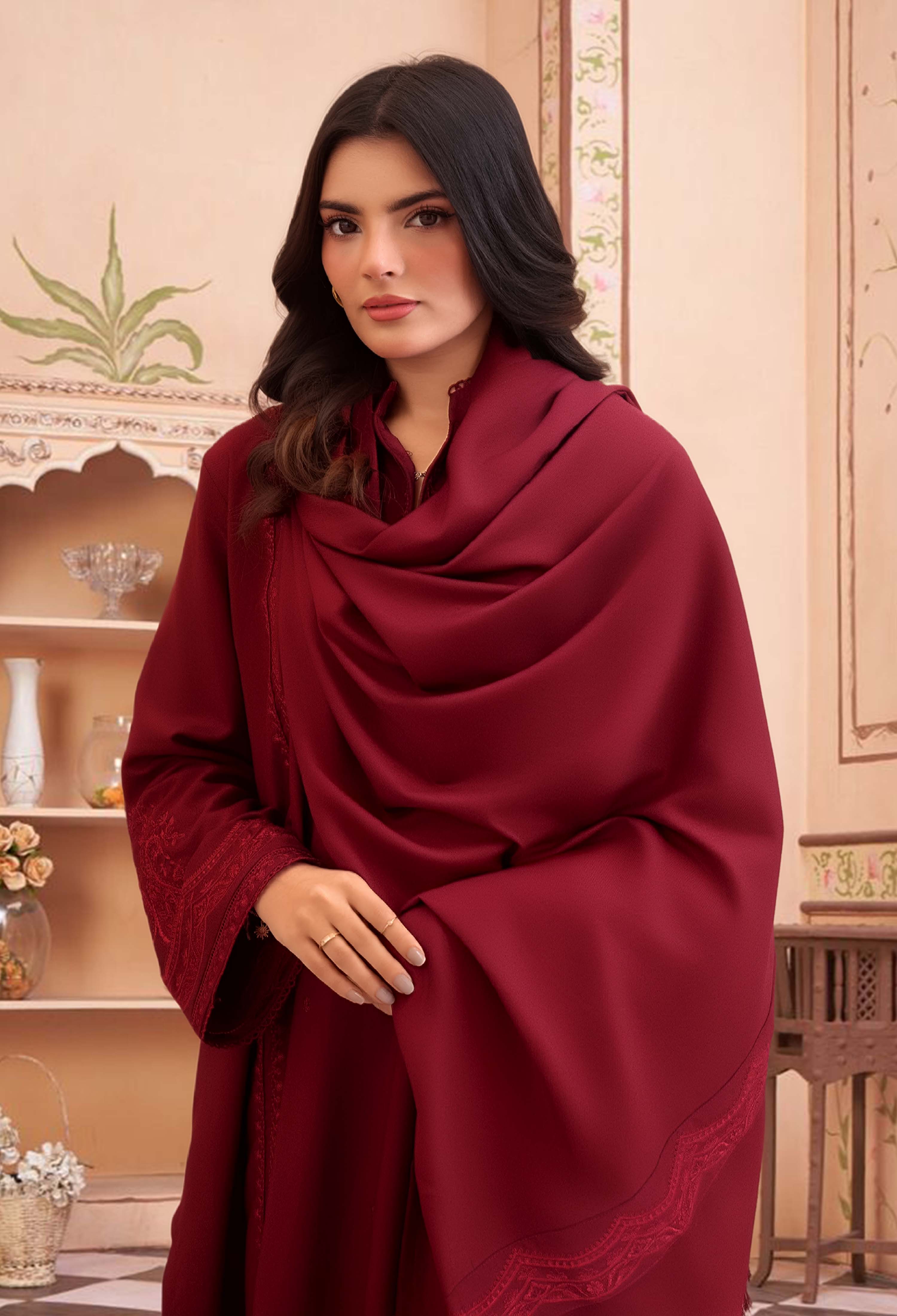 Mehroo Embroidered 3pc - Image 6