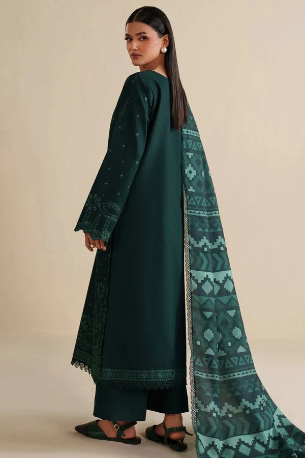 NAVYA - Embroidered 3pc - Image 5