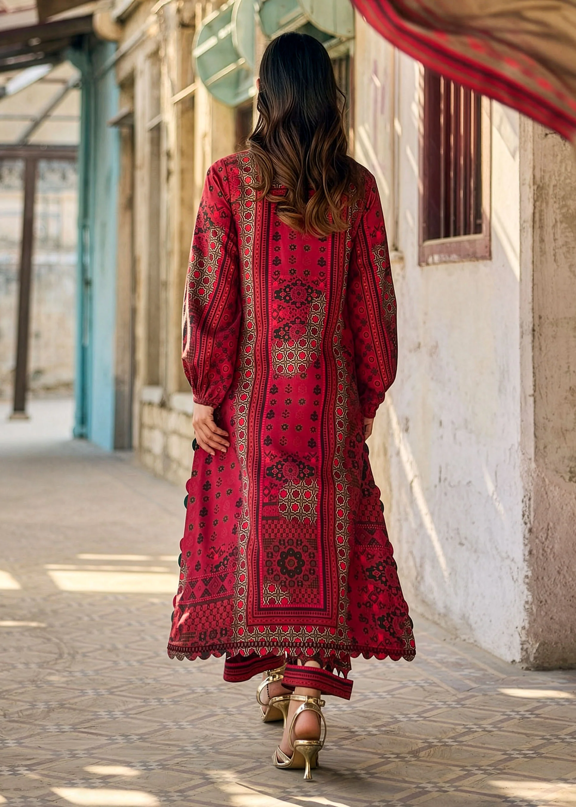 Rubab printed 3pc - Image 6
