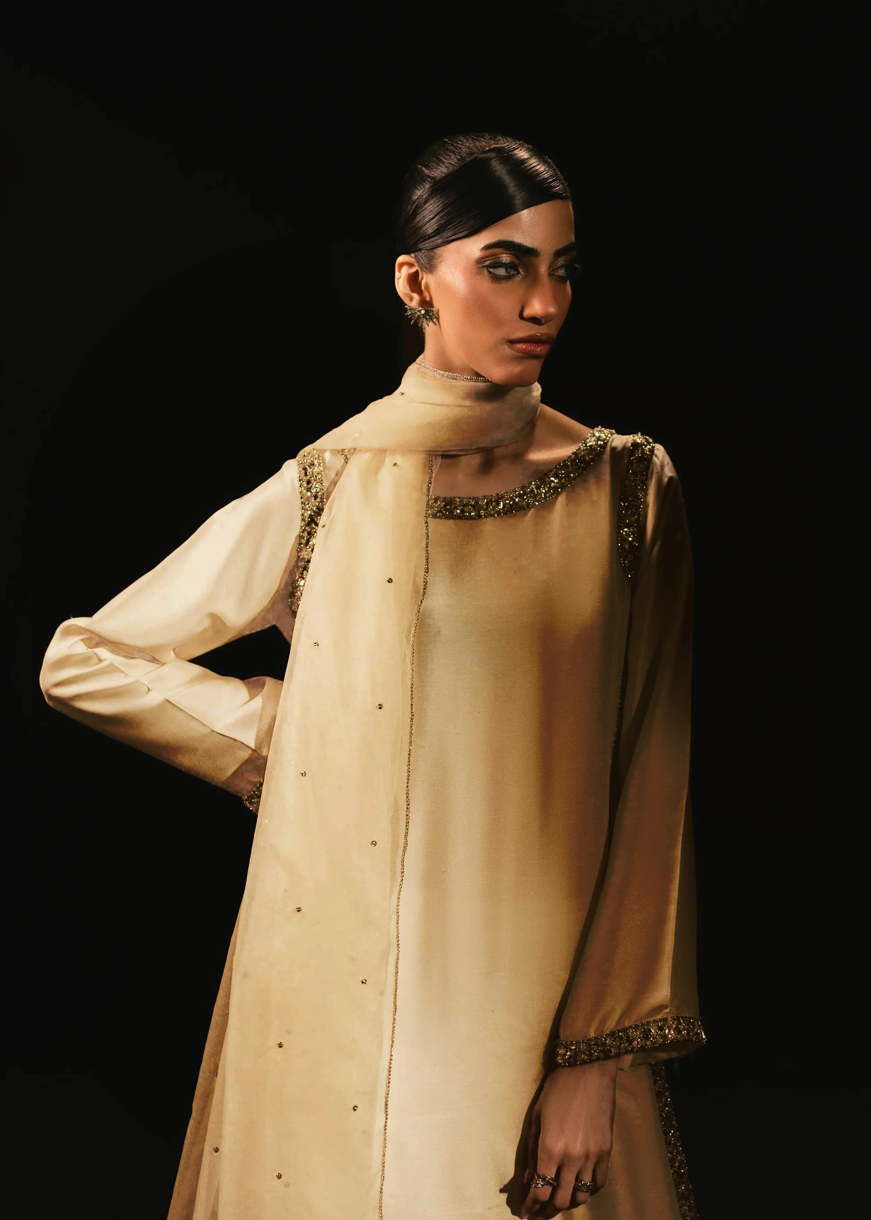 ZARA 2PC - off white - Image 7